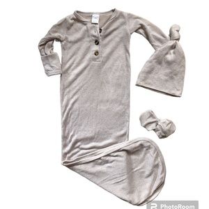 Lou Lou & Company- Sweater Gown Set